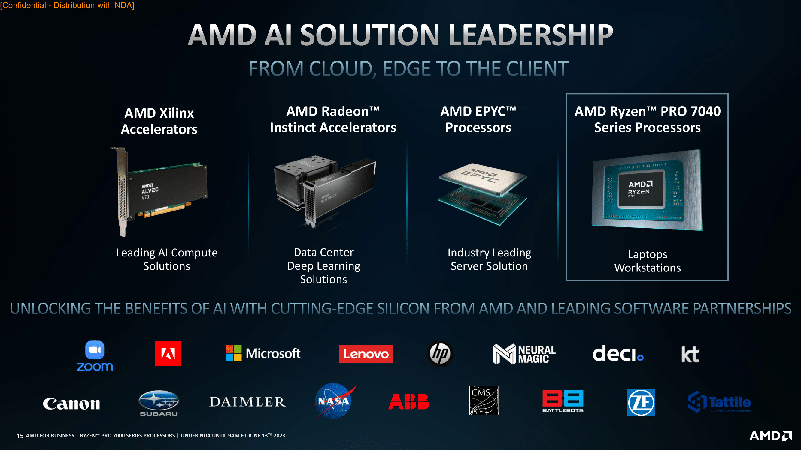 AMD Ryzen Pro 7000 and 7040 Series Processors Zen 4 For